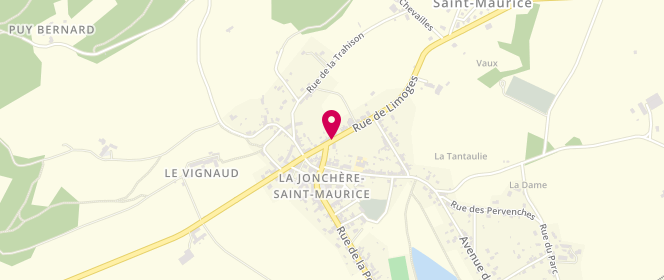 Plan de LIVERTOUT Denis, 39 Rue de Limoges, 87340 La Jonchère-Saint-Maurice