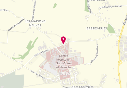 Plan de RAMMELOO Bénédicte, 708 Route d'Epinay, 69400 Arnas