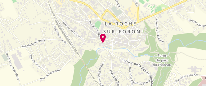 Plan de DONOT Isabelle, 3 Place Jean Pierre Plantard, 74800 La Roche-sur-Foron