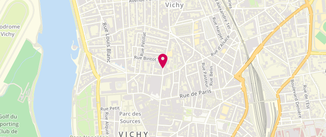 Plan de MARECHAL Valérie, 11 Rue Jean Jaurès, 03200 Vichy