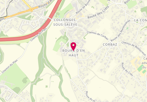 Plan de HOCH Sylvaine, 394 Route du Fer à Cheval, 74160 Collonges-sous-Salève