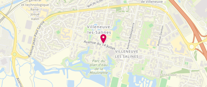 Plan de ENARD Gaël, 2 Avenue du 14 Juillet, 17000 La Rochelle