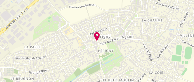 Plan de DEBOUTE Eric, 14 Rue de Valencay, 17180 Périgny