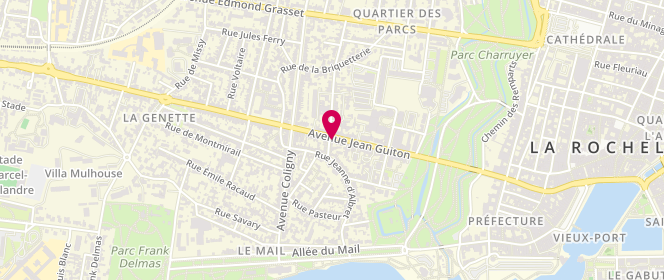 Plan de BISSON Michel, 45 Avenue Jean Guiton, 17000 La Rochelle