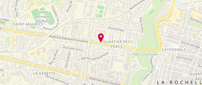 Plan de EVEN Nathalie, 30 Avenue du Général Leclerc, 17000 La Rochelle