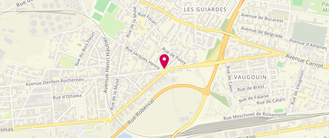 Plan de MARIEN Arnaud, 116 Bis Avenue Denfert Rochereau, 17000 La Rochelle