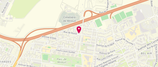 Plan de VIE-BURET Véronique, 93 Avenue des Grandes Guiardes, 17000 La Rochelle