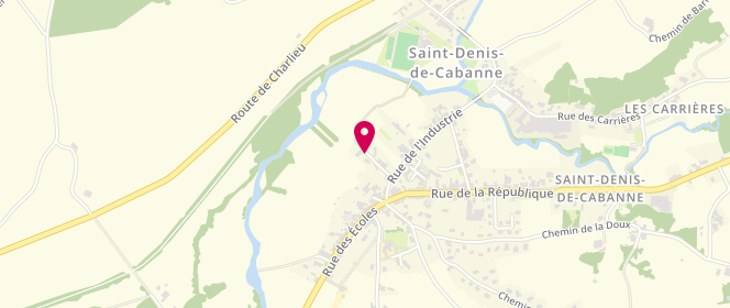 Plan de CASENNE Alain, 115 Impasse de la Venelle, 42750 Saint-Denis-de-Cabanne