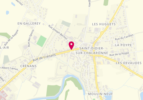 Plan de LECLERCQ Daniel, 38 Place Georges Agniel, 01140 Saint-Didier-sur-Chalaronne