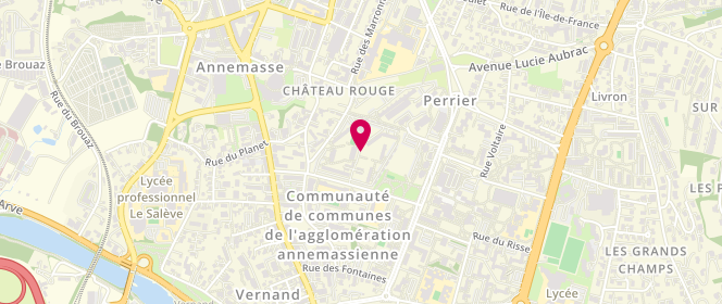 Plan de CHANDELIER Pierre, 11 Bis Rue de l'Annexion, 74100 Annemasse
