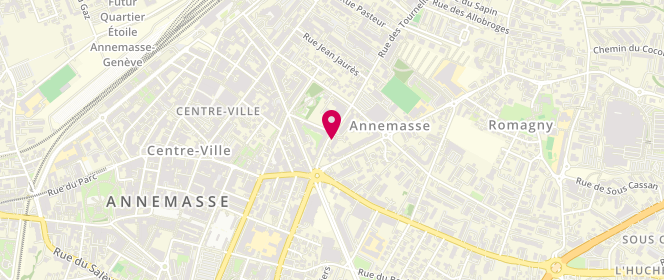 Plan de ZAIDAN Naime, 8 Rue des Tournelles, 74100 Annemasse