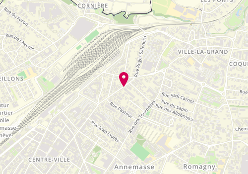 Plan de DUCHOSAL Christophe, 17 Bis Rue de la Republique, 74100 Ville-la-Grand