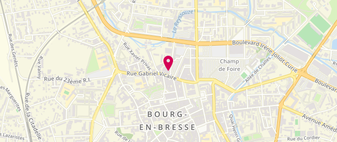 Plan de BRIQUE Serge, 2 Rue Pave d'Amour, 01000 Bourg-en-Bresse