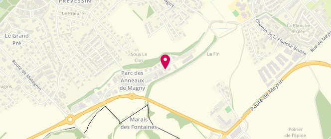 Plan de TSHAMNDA François, 460 Route du Nant, 01280 Prévessin-Moëns