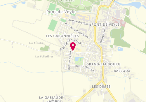 Plan de GUILLAUME Yan, Rue du Jouvancy, 01290 Pont-de-Veyle