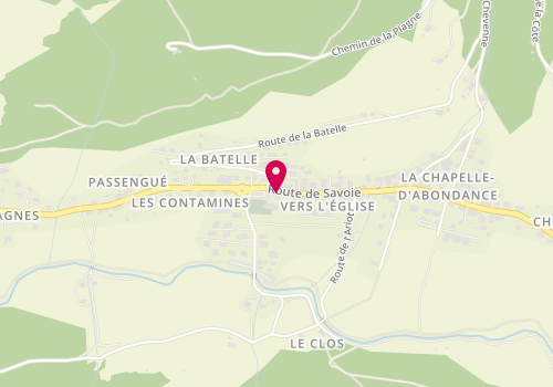 Plan de FESSON-LORIN Elodie, 537 Route de Savoie, 74360 La Chapelle-d'Abondance