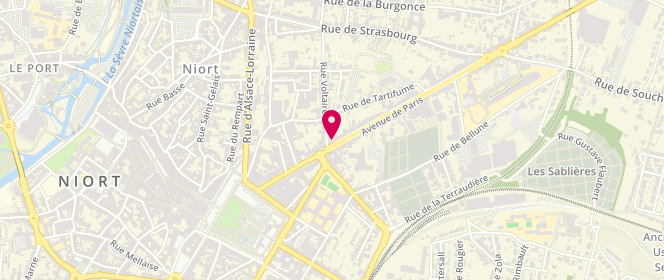 Plan de LAMOUROUX Michel, 55 Avenue de Paris, 79000 Niort