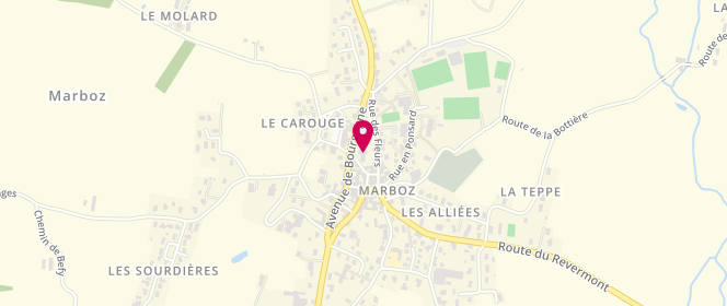 Plan de Lemay Anne-Lise, 20 Place du Champ de Foire, 01851 Marboz