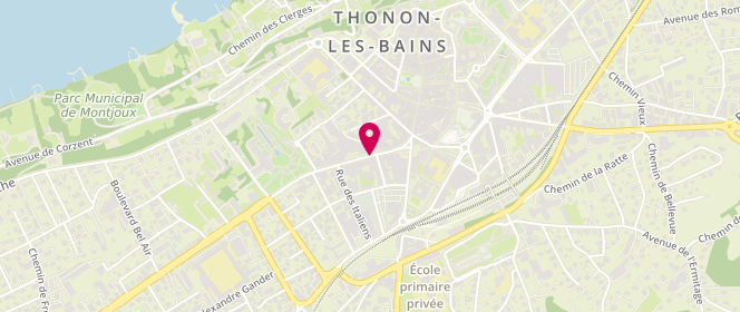 Plan de BETTAYEB Belgaçem, 6 Avenue du Général de Gaulle, 74200 Thonon-les-Bains