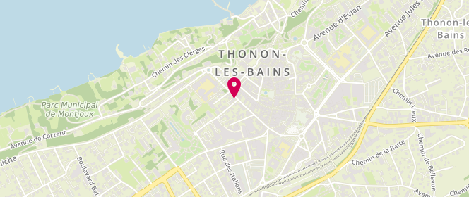 Plan de MOUKOKO EYOUM JACQUES, 30 Boulevard Carnot, 74200 Thonon-les-Bains