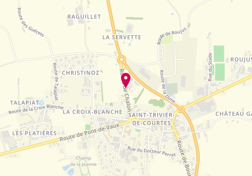 Plan de MATY François, 200 Route de Chalon, 01560 Saint-Trivier-de-Courtes