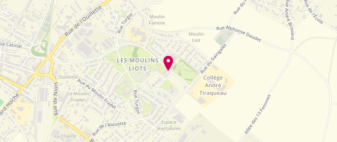 Plan de IONESCU Camélia, 70 Avenue Georges Pompidou, 85200 Fontenay-le-Comte