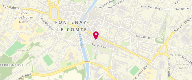 Plan de DEMAIRE Christian, 26 Rue de Blossac, 85200 Fontenay-le-Comte