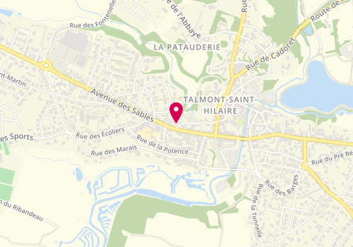 Plan de GIRARDEAU Christian, 16 c'Avenue des Sables, 85440 Talmont-Saint-Hilaire