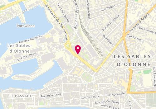 Plan de DOMAGES Charles, 51 Rue Nicot, 85100 Les Sables-d'Olonne