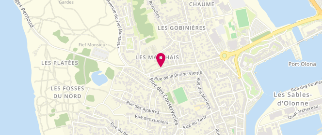 Plan de CHEVRIER Pascal, 36 Boulevard de la Libération, 85100 Les Sables-d'Olonne