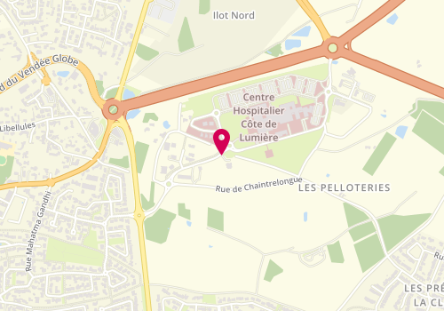 Plan de DELAHAYE Laurent, 10 Rue Jean Bernard, 85340 Olonne-sur-Mer