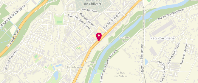 Plan de BAHUET Marc, 79 Avenue de la Liberation, 86000 Poitiers