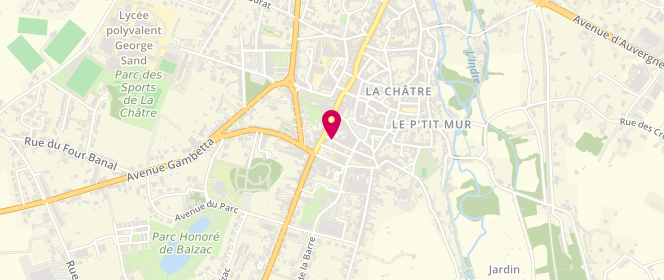 Plan de CAMBRAY René-Laurent, 5 Rue des Fosses Saint Jacques, 36400 La Châtre