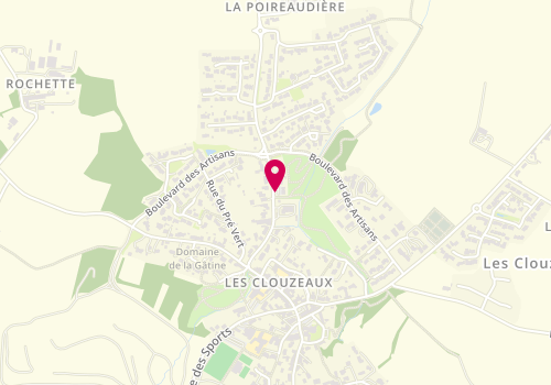 Plan de COSSET Elodie, 12 Rue de la Grenouillère, 85430 Les Clouzeaux