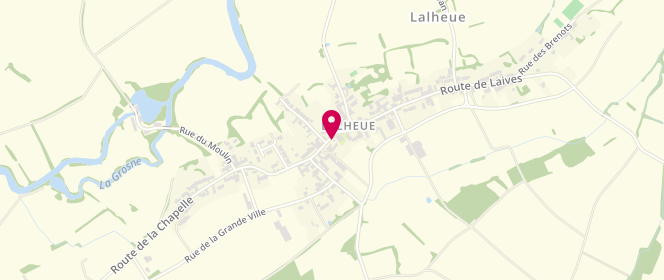 Plan de BEL Raphaël, 1 Route de la Chapelle, 71240 Lalheue