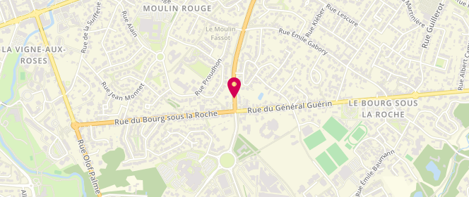 Plan de BOURGEAIS Geoffrey, Boulevard Stephane Moreau, 85925 La Roche-sur-Yon