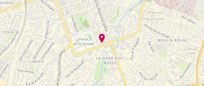 Plan de HORREARD Michel, 71 Rue Paul Doumer, 85000 La Roche-sur-Yon