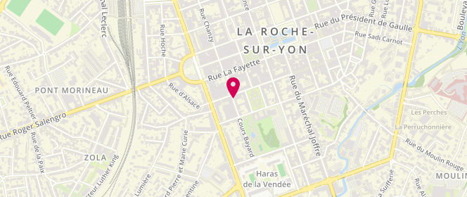 Plan de FESQUET Claire, 13 Rue de Beregovoy, 85000 La Roche-sur-Yon