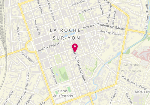 Plan de ROGE Gilles, 33 Rue du Marechal Joffre, 85000 La Roche-sur-Yon