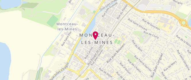 Plan de VIEL-TRUONG Erika, 18 Rue Carnot, 71307 Montceau-les-Mines