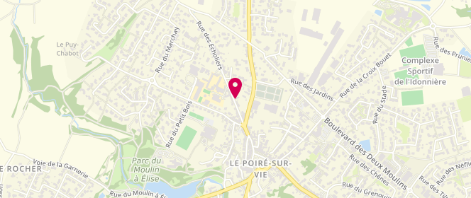 Plan de ADNET Patrick, 8 Rue des Escholiers, 85170 Le Poiré-sur-Vie