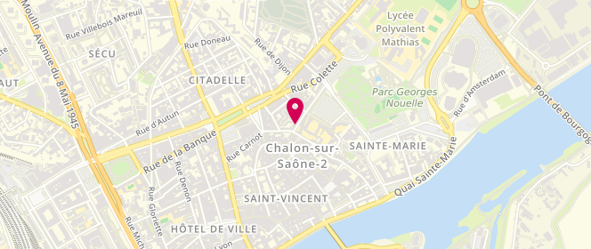 Plan de DECOCK Franck, 12 Rue de la Tremouille, 71100 Chalon-sur-Saône