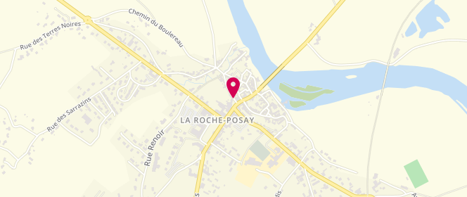 Plan de BARDIN-METAIS Josée, 5 Place de l'Eperon, 86270 La Roche-Posay