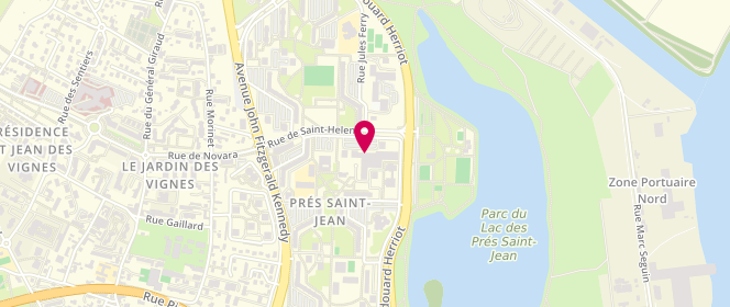 Plan de GHOSN Imané, 7 Rue Winston Churchill, 71100 Chalon-sur-Saône