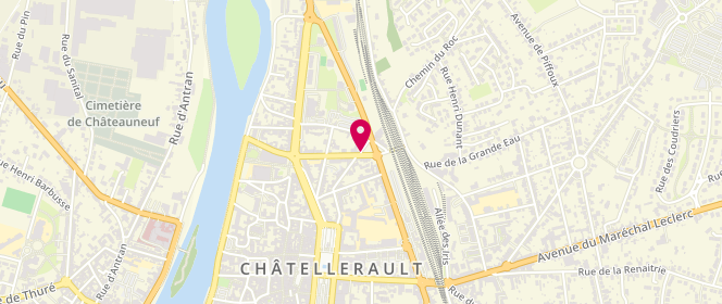 Plan de GAULT Xavier, 1 Place de la Croix Rouge, 86100 Châtellerault