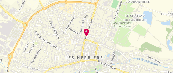 Plan de LOPES-MARY Léna, 22 Rue de Saumur, 85500 Les Herbiers