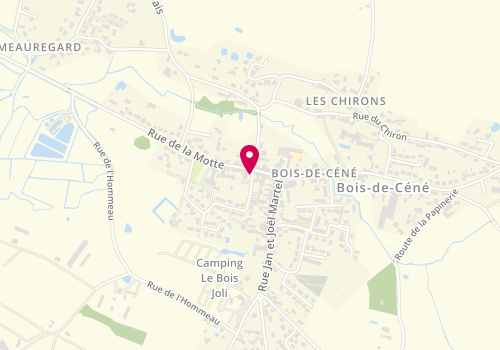 Plan de MABILEAU Elodie, 2 Place des Anciens Combattants, 85710 Bois-de-Céné