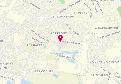 Plan de LESNIAK Jérôme, 2 Rue des Sableaux, 85330 Noirmoutier-en-l'Île