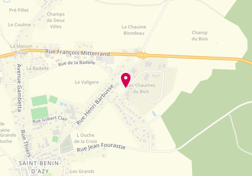 Plan de DESPOIS Daniel, 1 Rue des Brosses, 58270 Saint-Benin-d'Azy