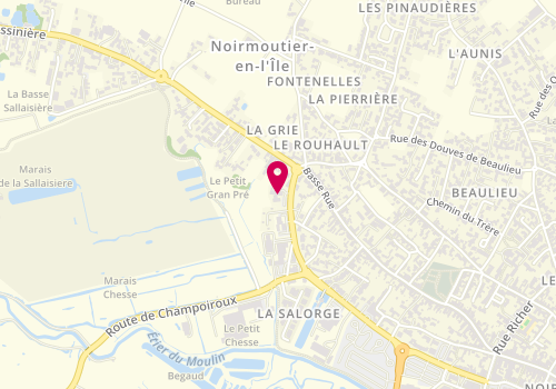 Plan de ARCHAMBAUD Baptiste, 59 Rue de la Pree au Duc, 85330 Noirmoutier-en-l'Île